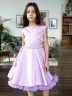 Платье для девочки БУШОН ST35, праздничное цвет сиреневый 