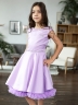 Платье для девочки БУШОН ST35, праздничное цвет сиреневый 