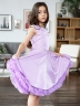 Платье для девочки БУШОН ST35, праздничное цвет сиреневый 