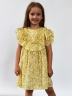 Платье для девочки вискоза БУШОН ST69, цвет желтый 