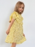 Платье для девочки вискоза БУШОН ST69, цвет желтый 