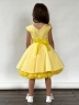Платье для девочки праздничное БУШОН ST36, цвет желтый