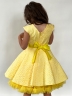 Платье для девочки праздничное БУШОН ST36, цвет желтый