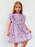 Платье для девочки вискоза БУШОН ST69, цвет сиреневый 