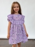 Платье для девочки вискоза БУШОН ST69, цвет сиреневый 
