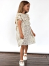 Платье для девочки вискоза БУШОН ST69, цвет бежевый 