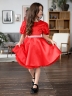Платье для девочки БУШОН ST34, праздничное цвет красный