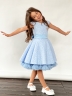 Платье для девочки праздничное БУШОН ST36, цвет голубой