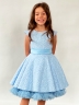 Платье для девочки праздничное БУШОН ST36, цвет голубой