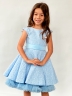 Платье для девочки праздничное БУШОН ST36, цвет голубой