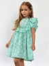 Платье для девочки вискоза БУШОН ST69, цвет бирюза 