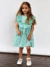 Платье для девочки вискоза БУШОН ST69, цвет бирюза 