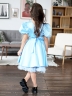 Платье для девочки БУШОН ST34, праздничное цвет голубой