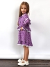 Платье для девочки нарядное БУШОН ST60, цвет фиолетовый