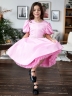 Платье для девочки БУШОН ST34, праздничное цвет розовый