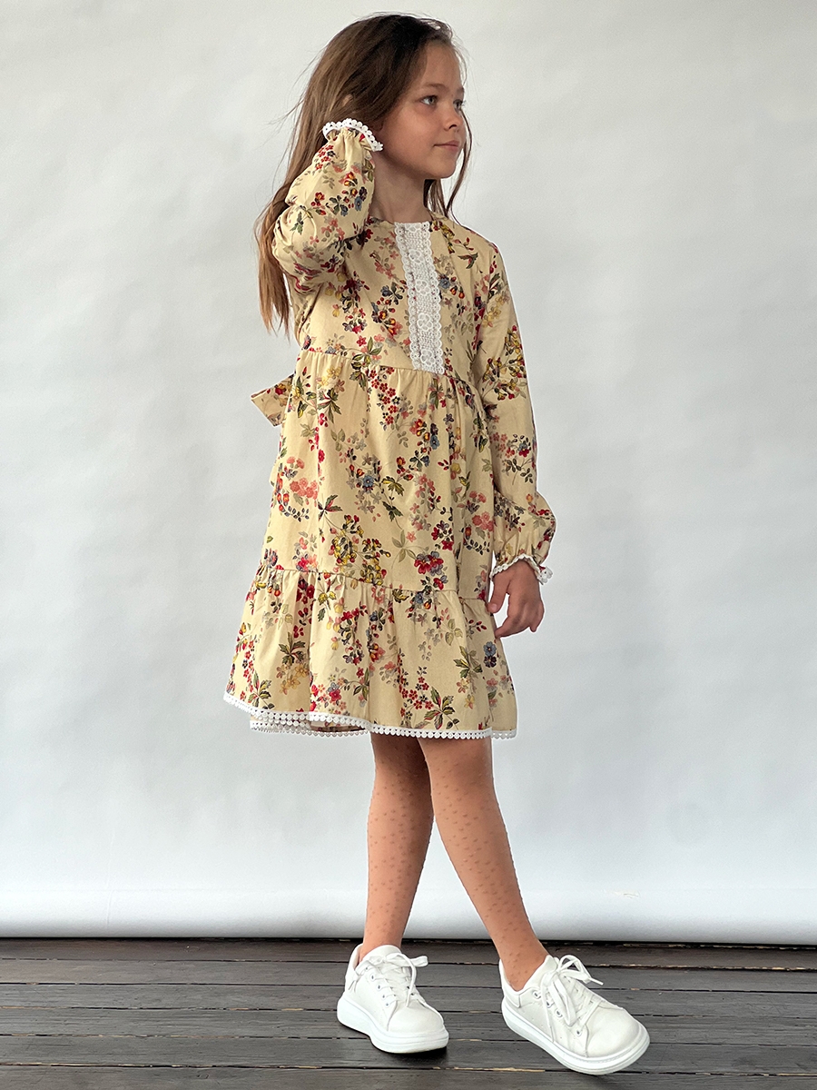 Платье для девочки нарядное БУШОН XB88, цвет 