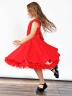Платье для девочки праздничное БУШОН ST36, цвет красный 