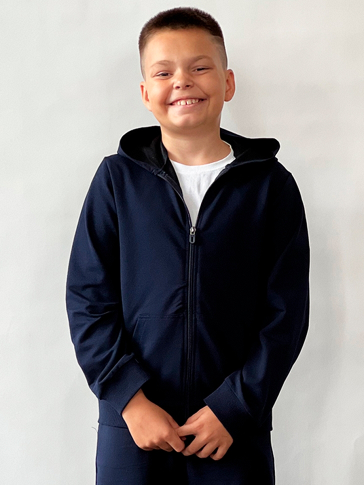 Спортивный костюм для мальчика БУШОН SP20, цвет темно-синий 