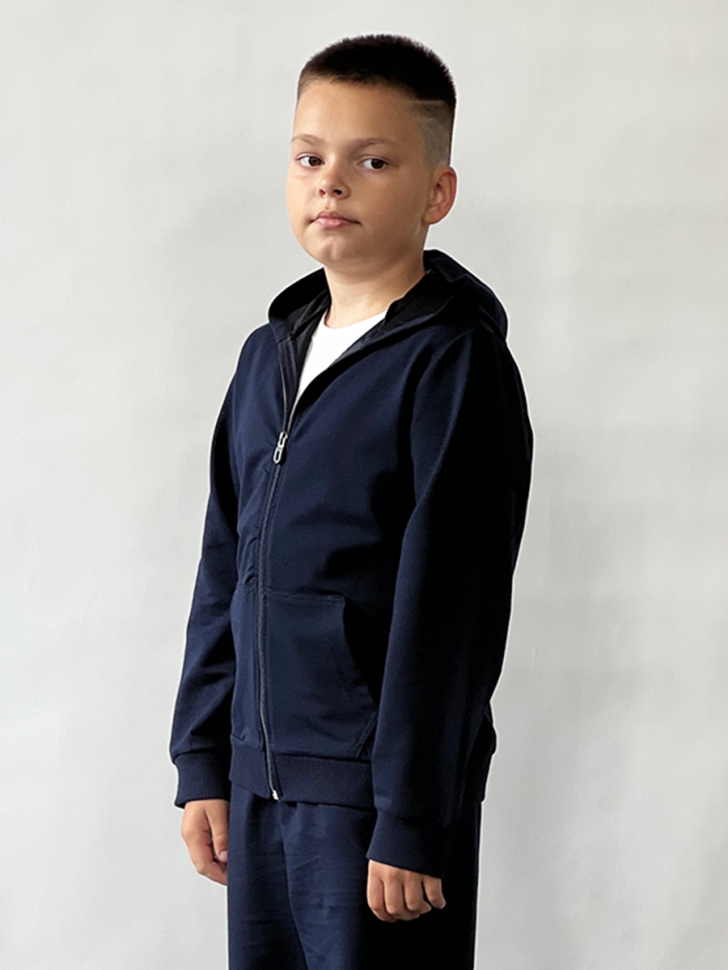 Спортивный костюм для мальчика БУШОН SP20, цвет темно-синий 