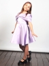 Платье для девочки нарядное БУШОН ST310, цвет сиреневый 