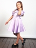 Платье для девочки нарядное БУШОН ST310, цвет сиреневый 