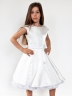 Платье для девочки праздничное БУШОН ST362, цвет белый