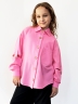 Рубашка для девочки БУШОН, цвет ярко-розовый