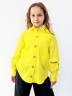 Рубашка для девочки БУШОН, цвет желтый 