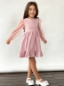 Платье для девочки нарядное БУШОН ST52, цвет пудра