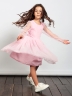 Платье для девочки нарядное БУШОН ST511, цвет розовый 