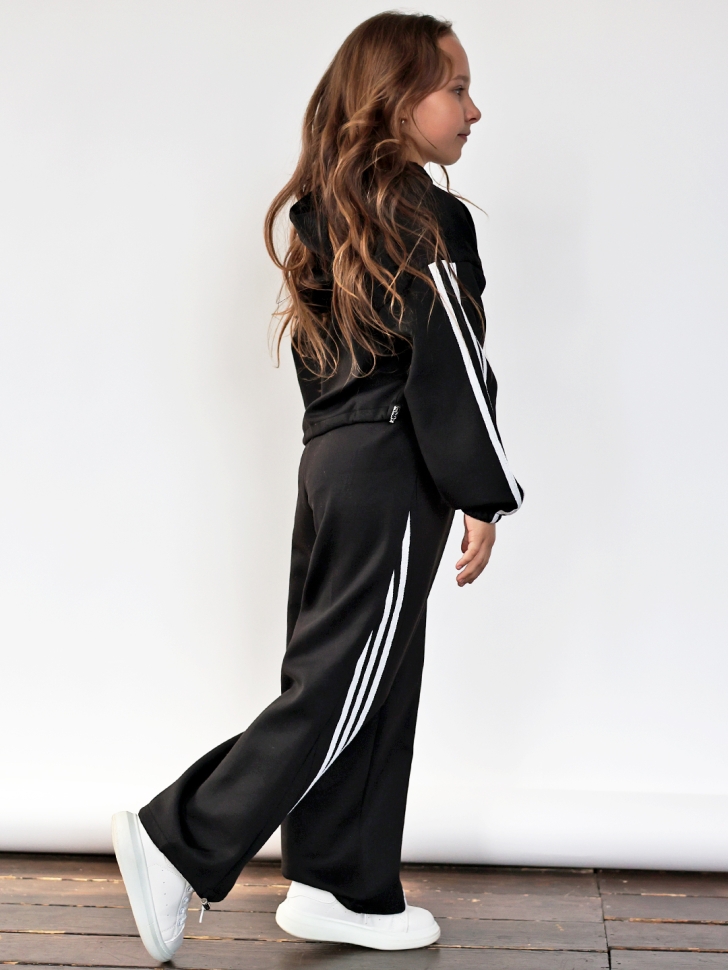 Спортивный костюм для девочки БУШОН SP224, цвет черный