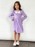 Платье для девочки нарядное БУШОН ST59, цвет сиреневый 