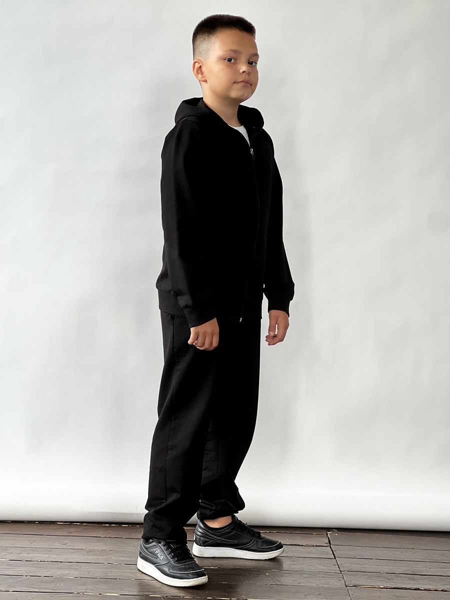 Спортивный костюм для мальчика БУШОН SP20, цвет черный 