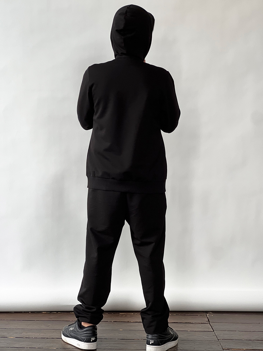 Спортивный костюм для мальчика БУШОН SP20, цвет черный 