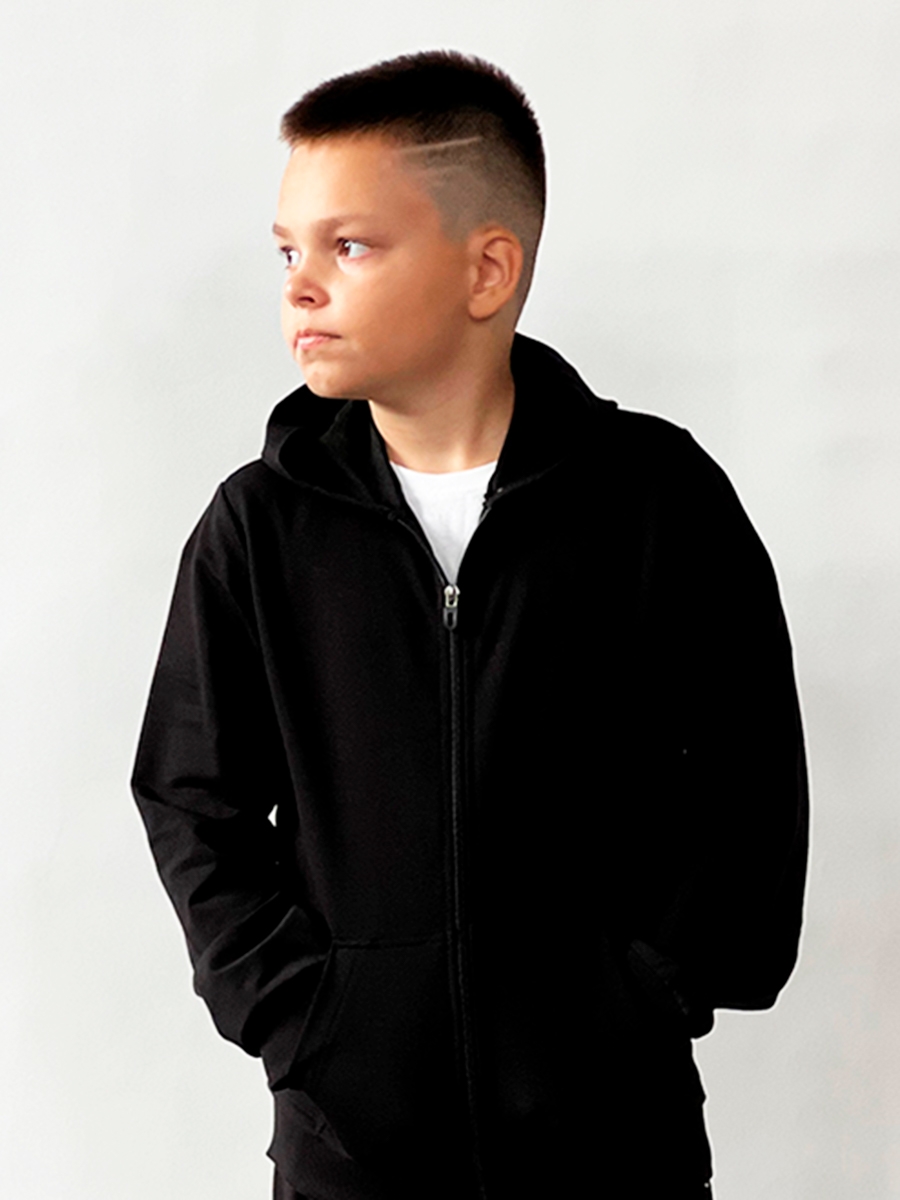 Спортивный костюм для мальчика БУШОН SP20, цвет черный 