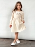 Платье для девочки нарядное БУШОН ST59, цвет айвори 