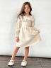 Платье для девочки нарядное БУШОН ST59, цвет айвори 