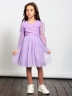 Платье для девочки нарядное БУШОН ST511, цвет сиреневый