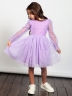 Платье для девочки нарядное БУШОН ST511, цвет сиреневый