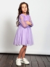 Платье для девочки нарядное БУШОН ST511, цвет сиреневый
