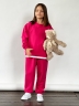 Спортивный костюм для девочки БУШОН SP10, цвет фуксия 