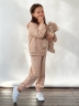 Спортивный костюм для девочки БУШОН SP20, цвет бежевый 