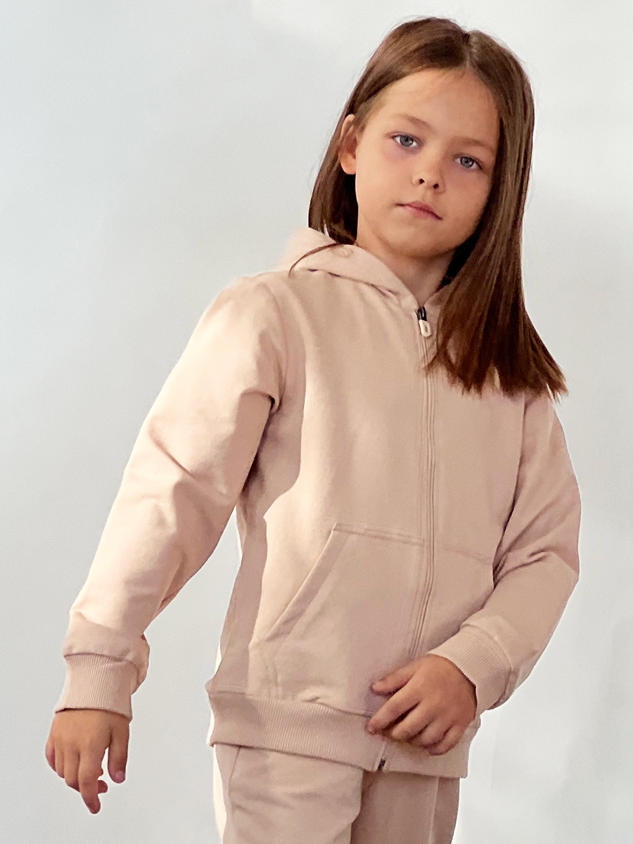 Спортивный костюм для девочки БУШОН SP20, цвет бежевый 