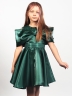 Платье для девочки нарядное БУШОН ST310, цвет изумрудный 
