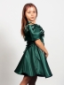 Платье для девочки нарядное БУШОН ST310, цвет изумрудный 