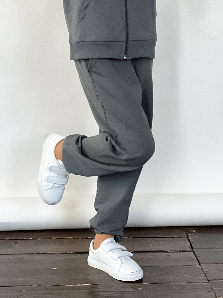 Спортивный костюм для девочки БУШОН SP20, цвет серый 