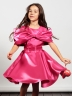 Платье для девочки нарядное БУШОН ST310, цвет фуксия 