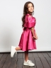 Платье для девочки нарядное БУШОН ST310, цвет фуксия 