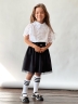 Юбка для девочек школьная БУШОН, модель SK90, цвет черный 