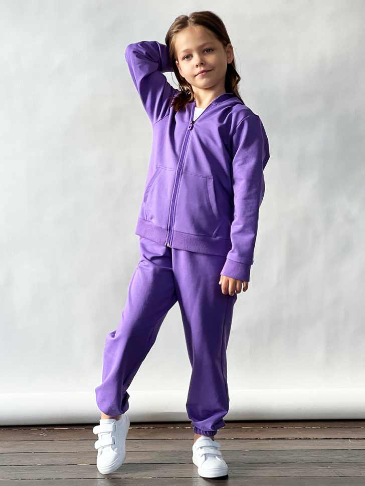 Спортивный костюм для девочки БУШОН SP20, цвет сиреневый 